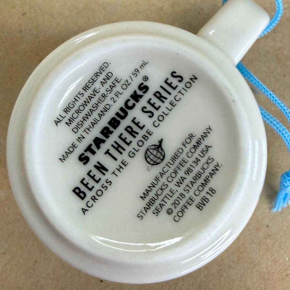 Starbucks Been There Series Massachusetts Ornament Mug NIB-2018