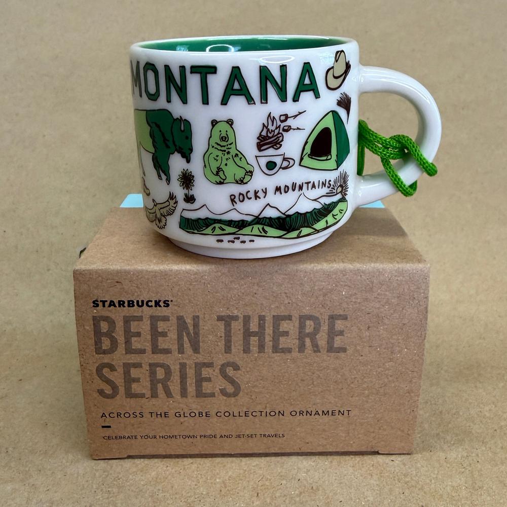 Starbucks Been There Series Montana Ornament Mug NIB-2018