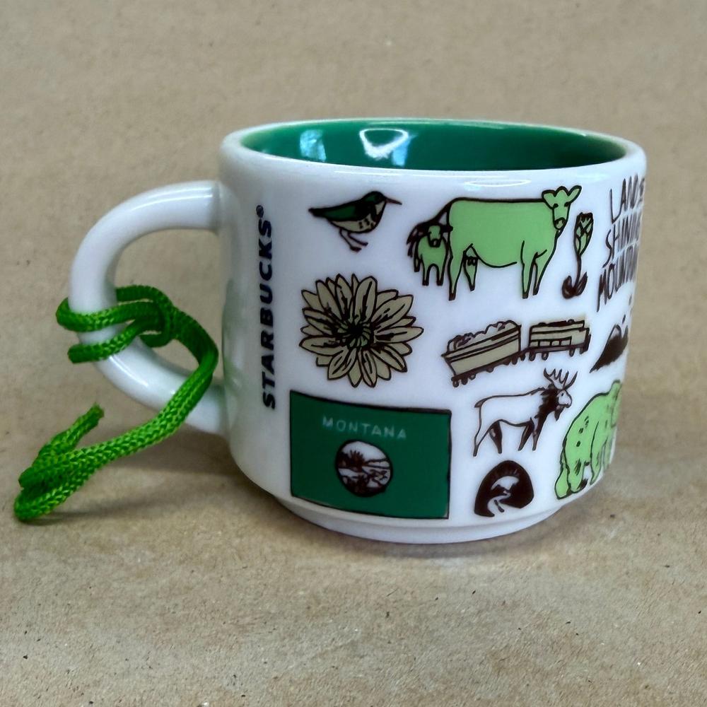 Starbucks Been There Series Montana Ornament Mug NIB-2018
