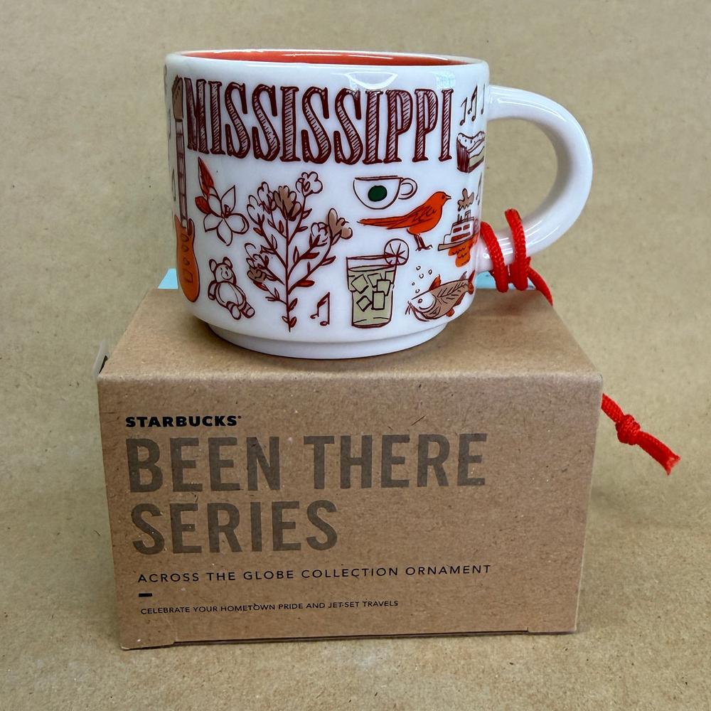 Starbucks Been There Series Mississippi Ornament Mug NIB-2018
