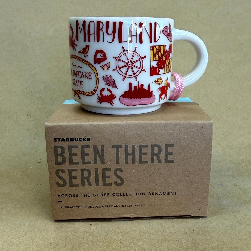 Starbucks Been There Series Maryland Ornament Mug NIB-2018