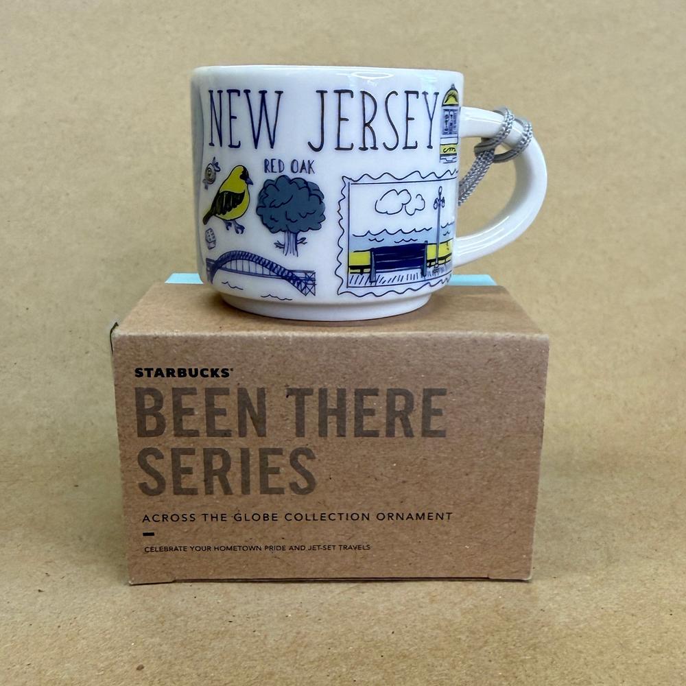 Starbucks Been There Series New Jersey Ornament Mug NIB-2018