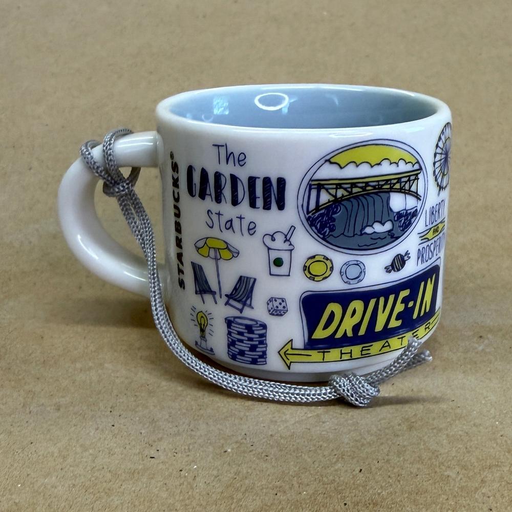 Starbucks Been There Series New Jersey Ornament Mug NIB-2018