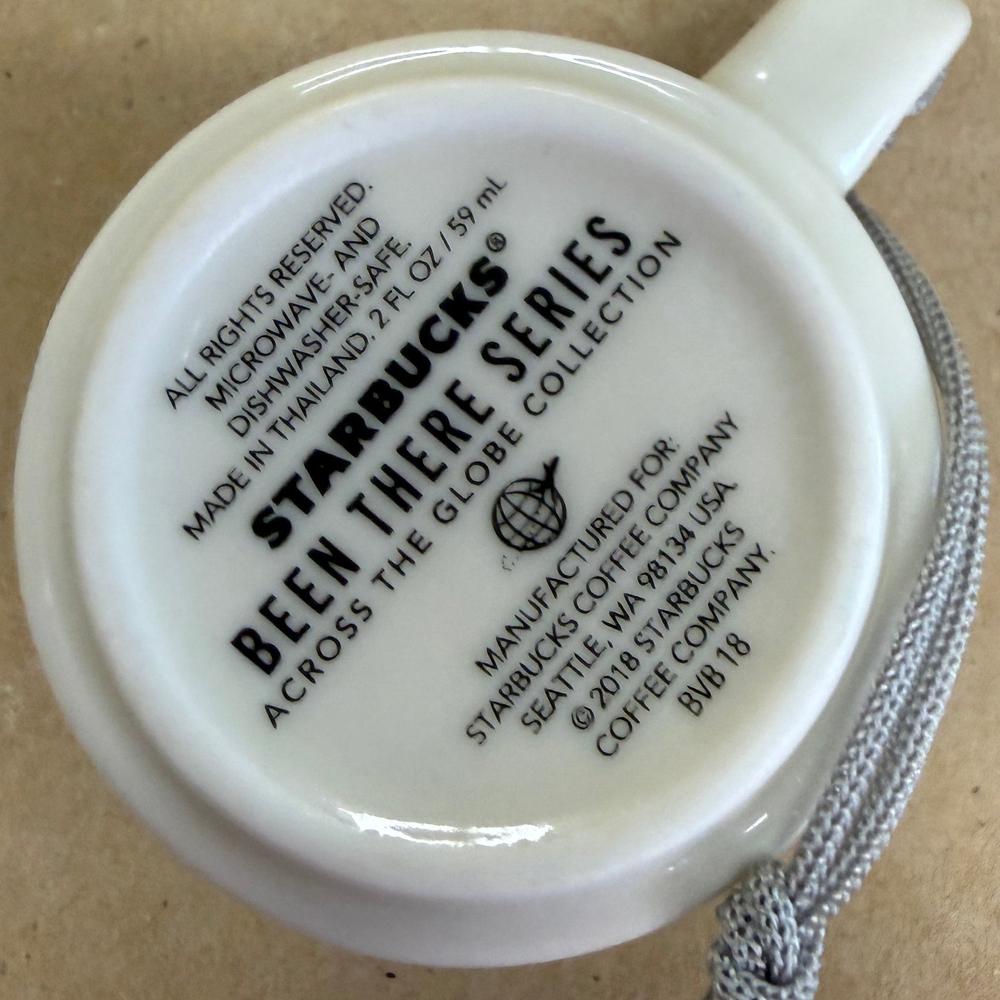 Starbucks Been There Series New Jersey Ornament Mug NIB-2018