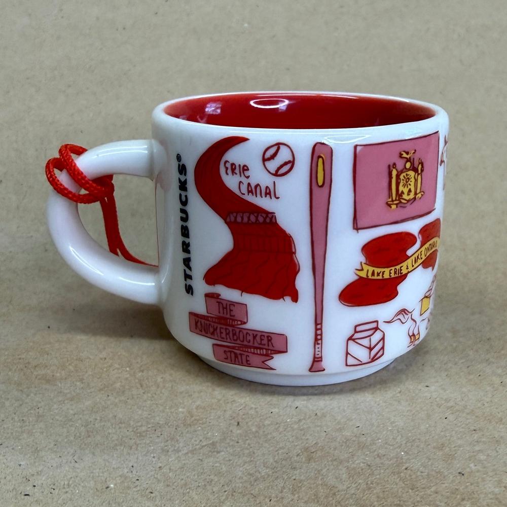 Starbucks Been There Series New York Ornament Mug NIB-2018