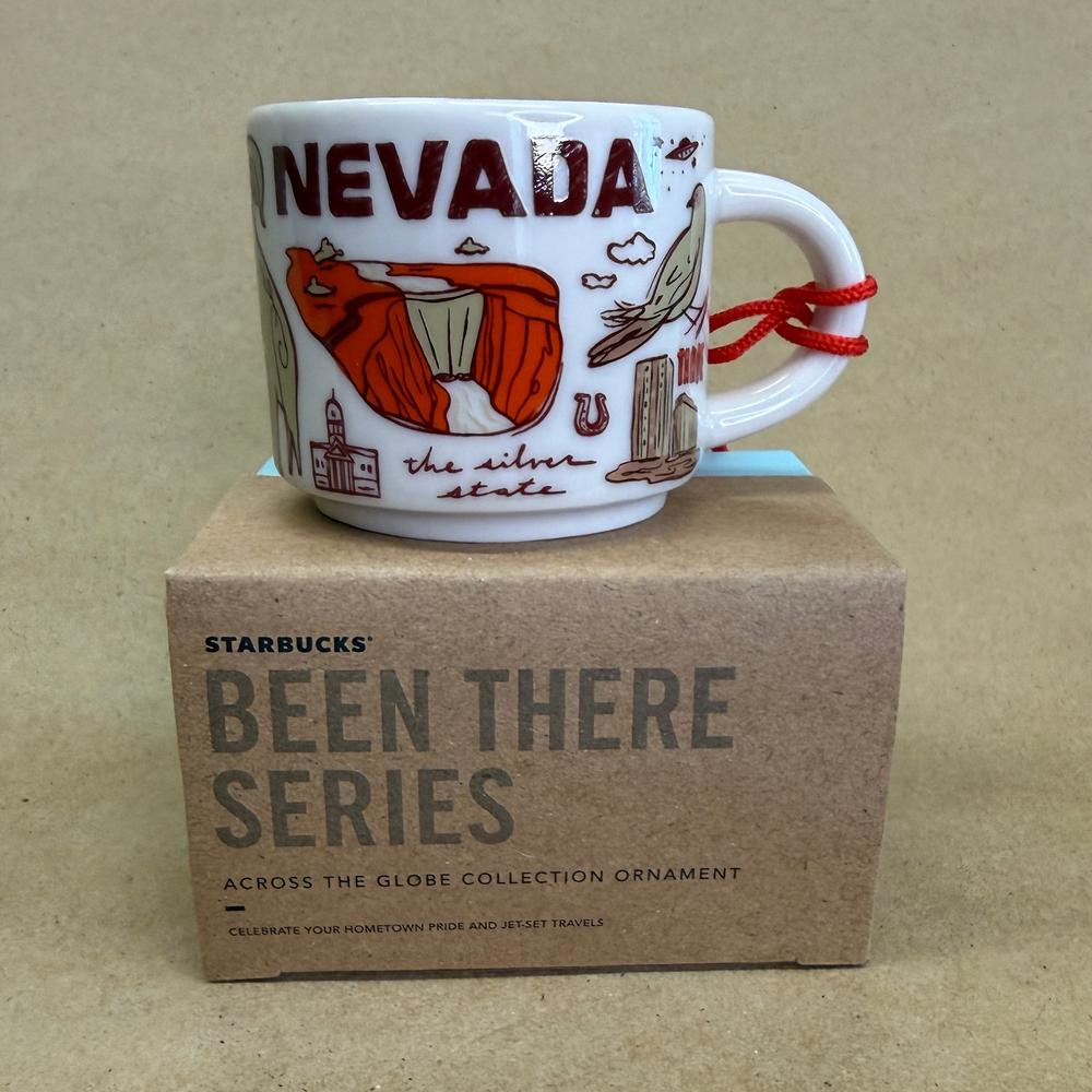 Starbucks Been There Series Nevada Ornament Mug NIB-2018
