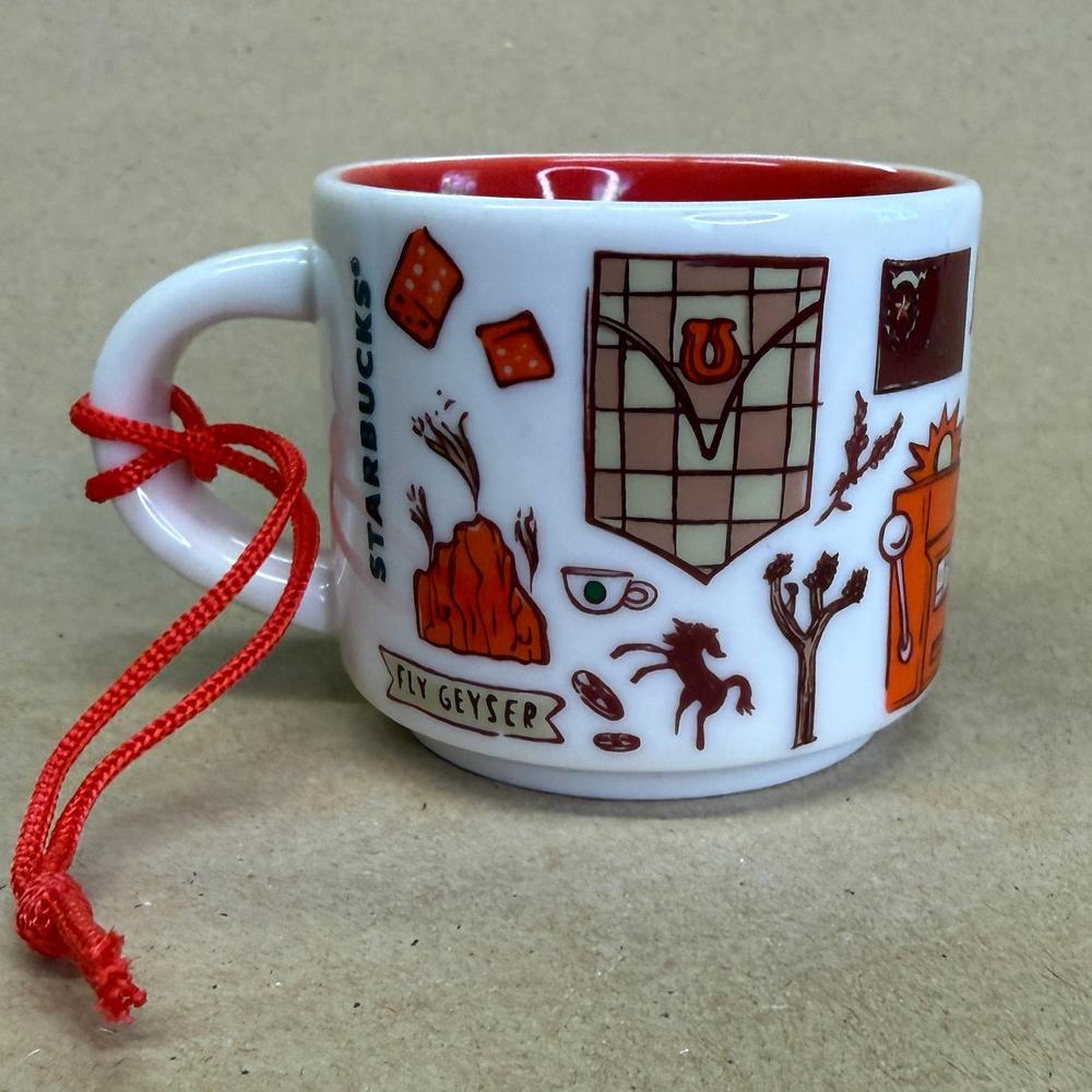 Starbucks Been There Series Nevada Ornament Mug NIB-2018