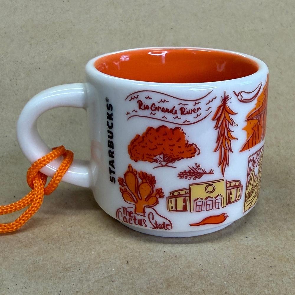 Starbucks Been There Series New Mexico Ornament Mug NIB-2018