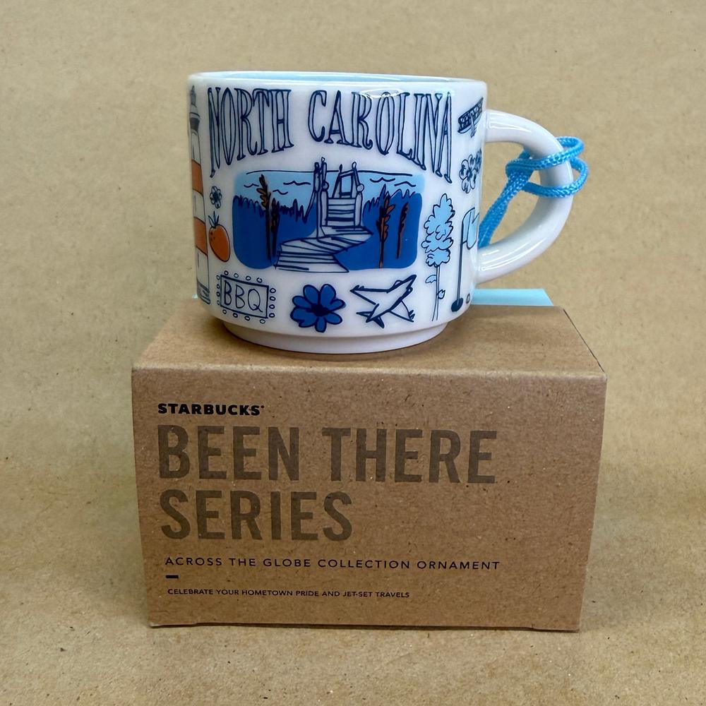Starbucks Been There Series North Carolina Ornament Mug NIB-2018