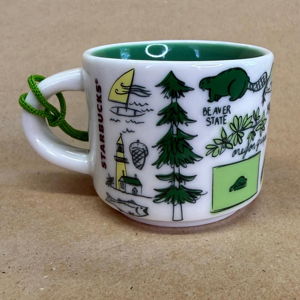 Starbucks Been There Series Oregon Ornament Mug NIB-2018