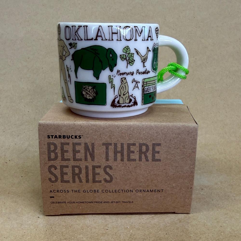 Starbucks Been There Series Oklahoma Ornament Mug NIB-2018