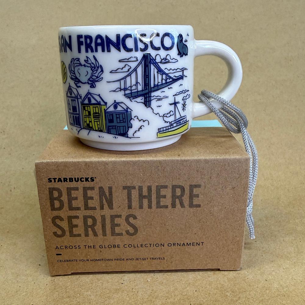 Starbucks Been There Series San Francisco Ornament Mug NIB-2018