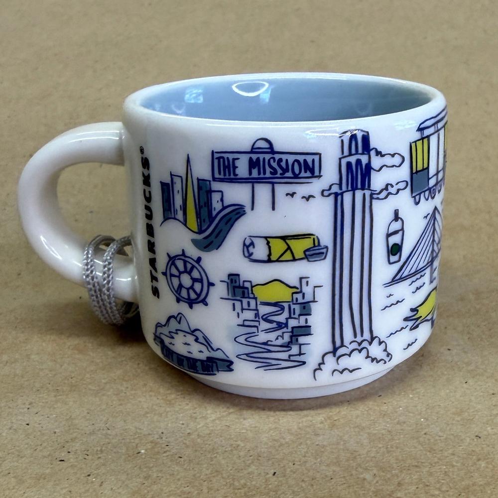 Starbucks Been There Series San Francisco Ornament Mug NIB-2018
