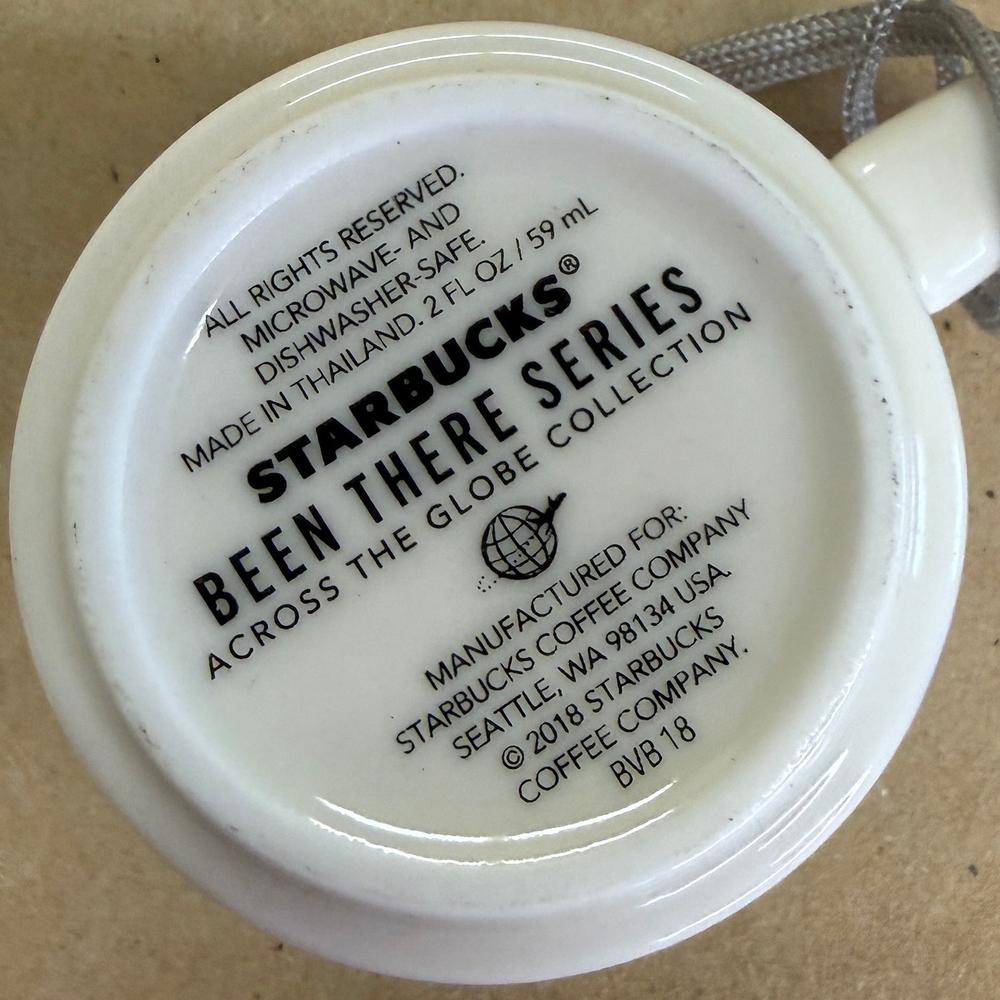 Starbucks Been There Series San Francisco Ornament Mug NIB-2018