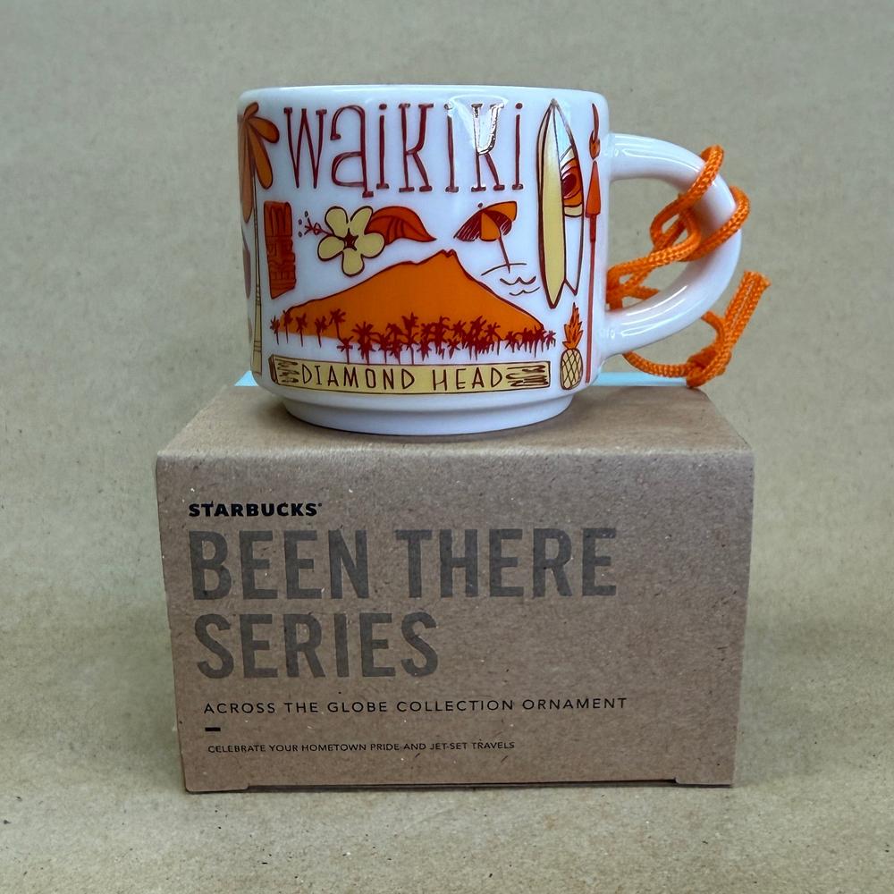 Starbucks Been There Series Waikiki Ornament Mug NIB-2018