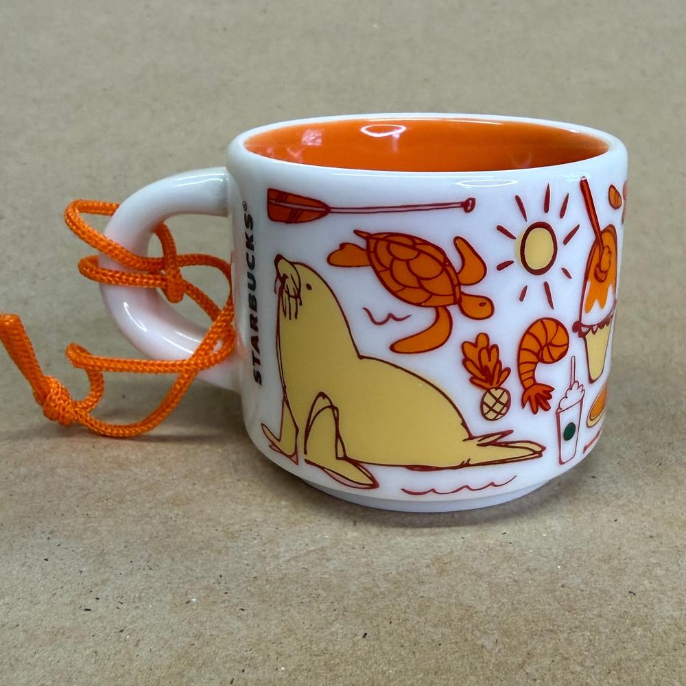 Starbucks Been There Series Waikiki Ornament Mug NIB-2018
