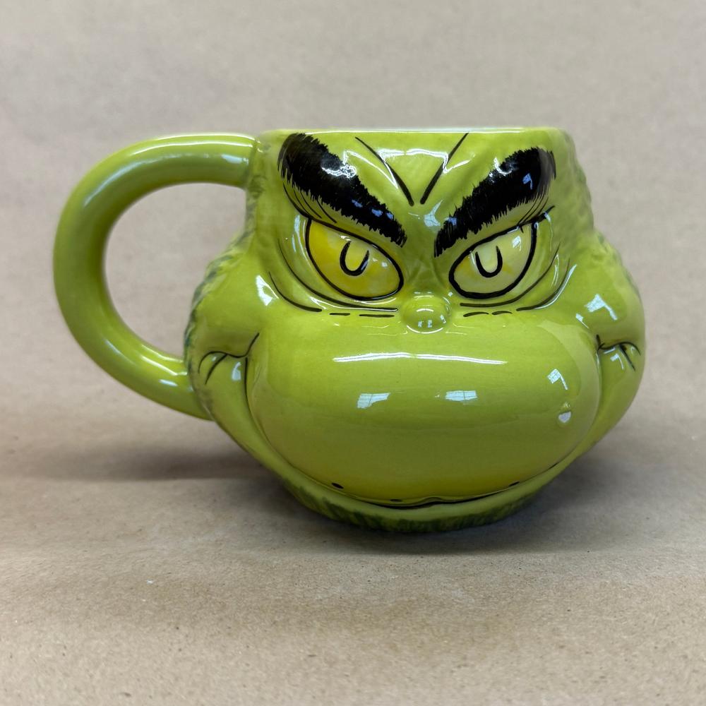 Dr. Seuss The Grinch 3D Sculpted Mug-2021