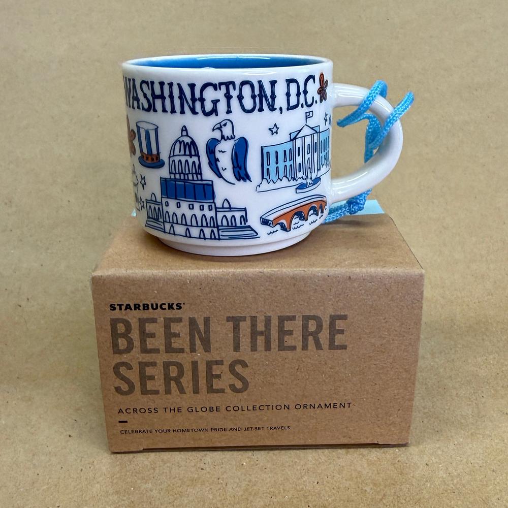 Starbucks Been There Series Washington DC Ornament Mug NIB-2018