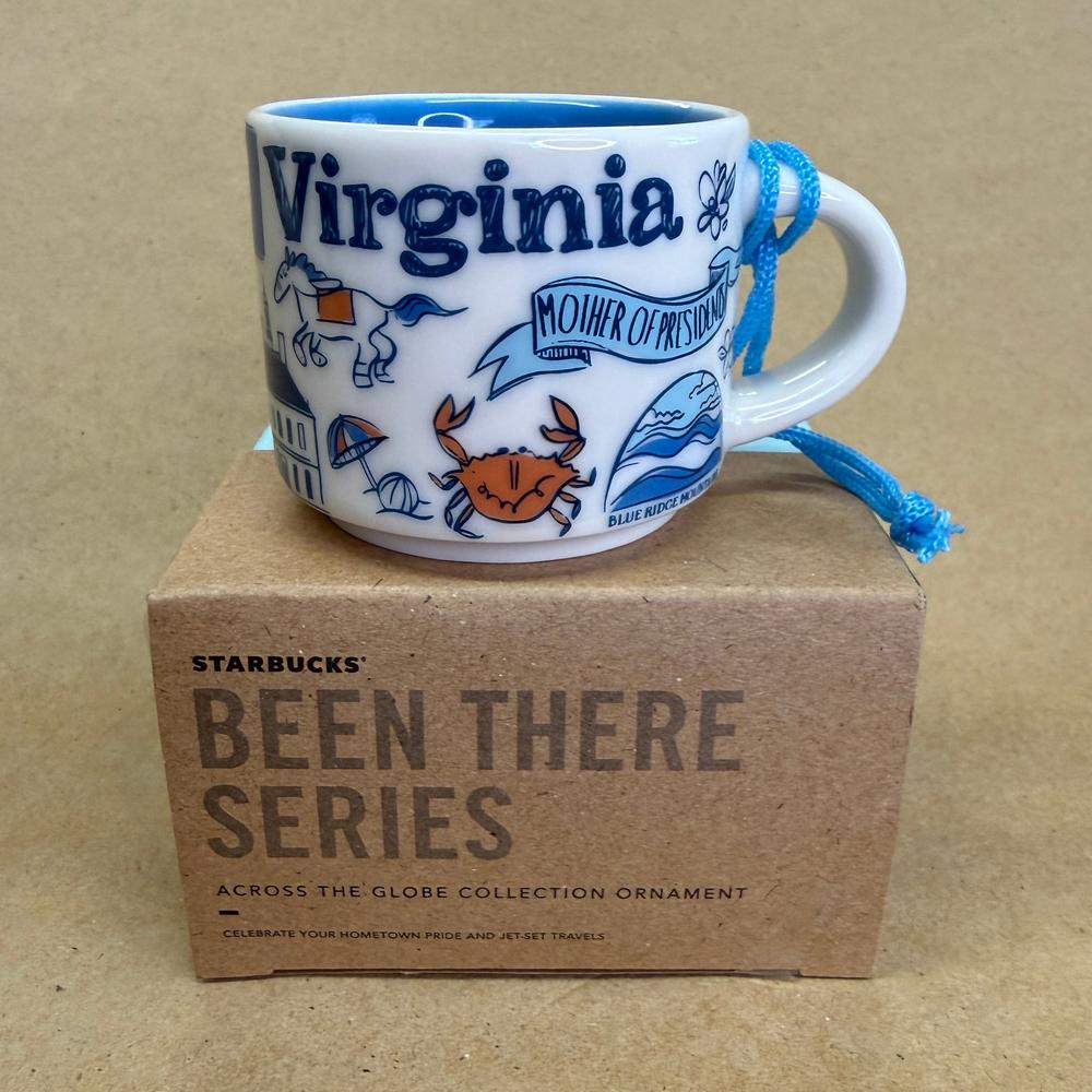 Starbucks Been There Series Virginia Ornament Mug NIB-2018