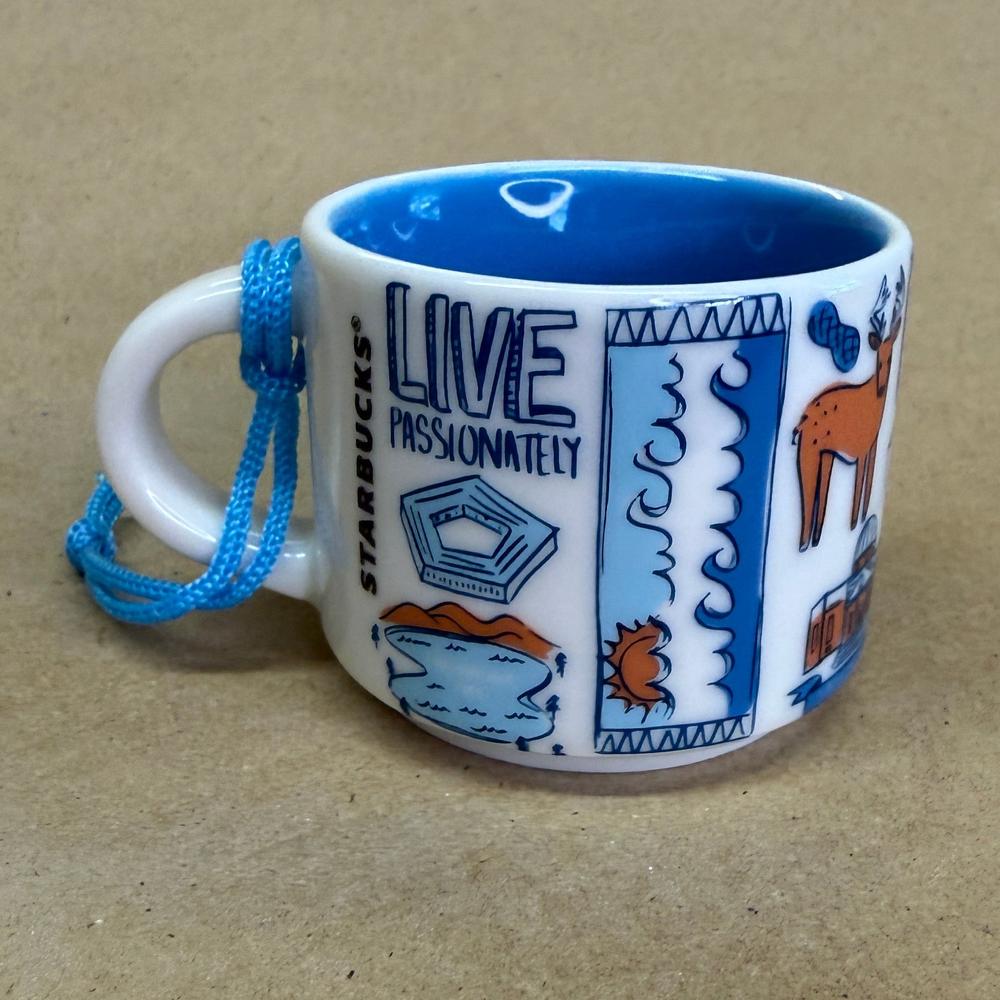Starbucks Been There Series Virginia Ornament Mug NIB-2018
