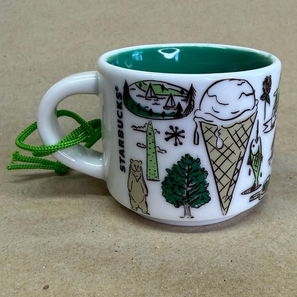 Starbucks Been There Series Vermont Ornament Mug NIB-2018