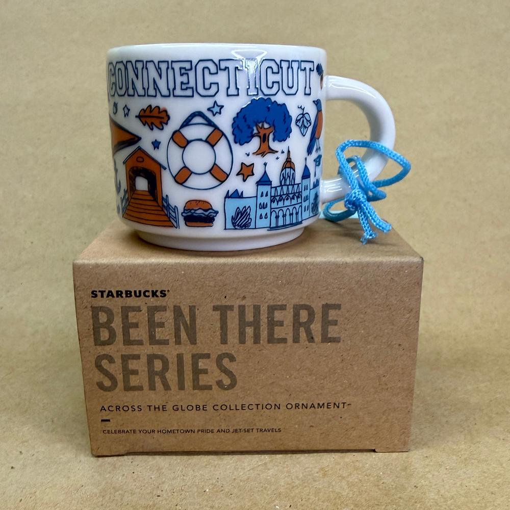 Starbucks Been There Series Connecticut Ornament Mug NIB-2019