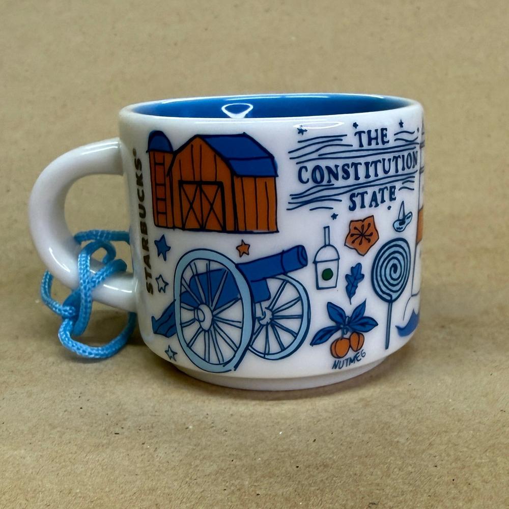 Starbucks Been There Series Connecticut Ornament Mug NIB-2019