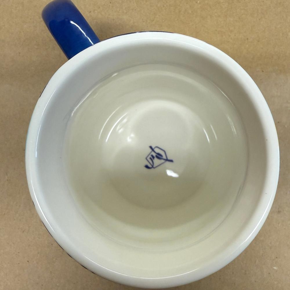 Caribou Coffee Blue Tie Dye Mug-2022