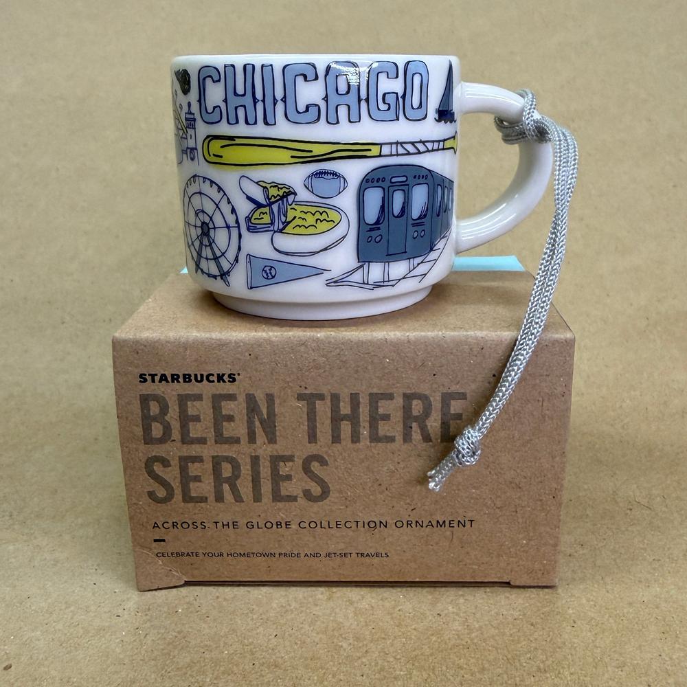 Starbucks Been There Series Chicago Ornament Mug NIB-2018