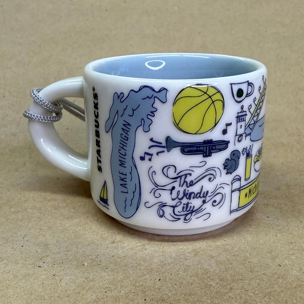 Starbucks Been There Series Chicago Ornament Mug NIB-2018