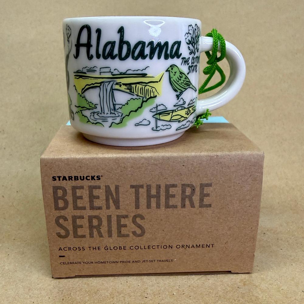 Starbucks Been There Series Alabama Ornament Mug NIB-2018