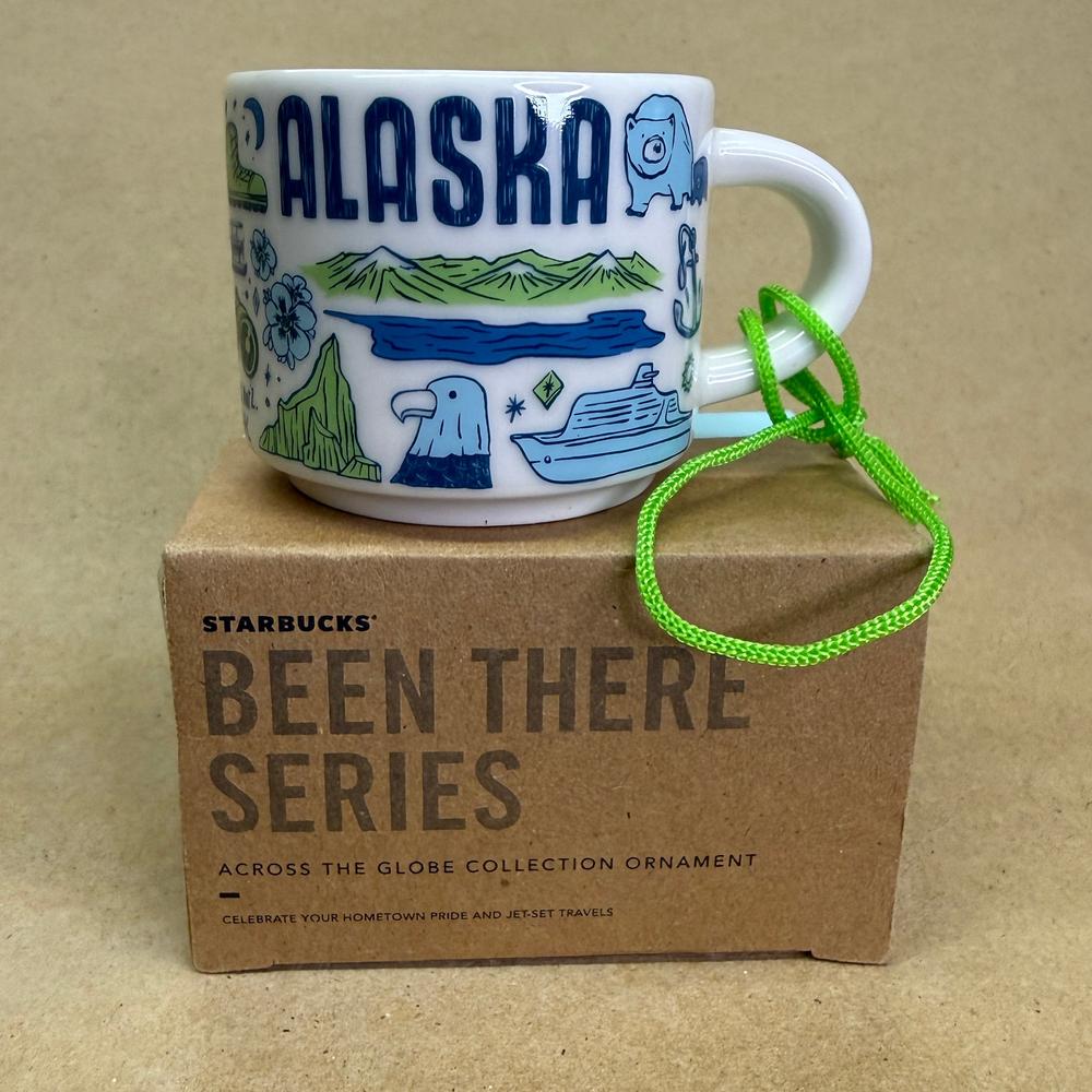 Starbucks Been There Series Alaska Ornament Mug NIB-2018
