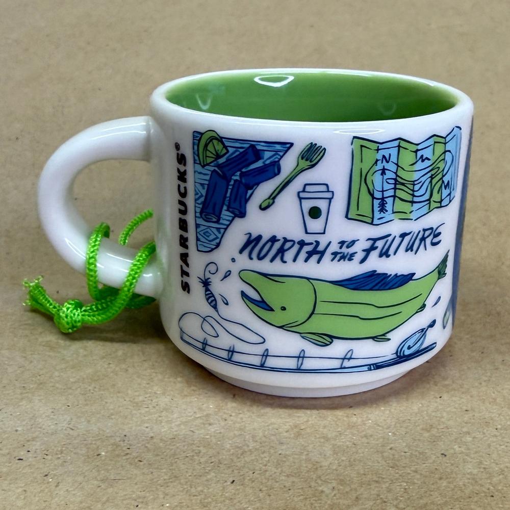 Starbucks Been There Series Alaska Ornament Mug NIB-2018
