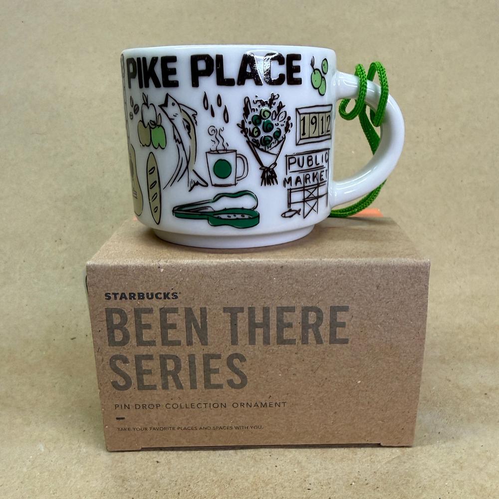 Starbucks Been There Series Pike Place Ornament Mug NIB-2018