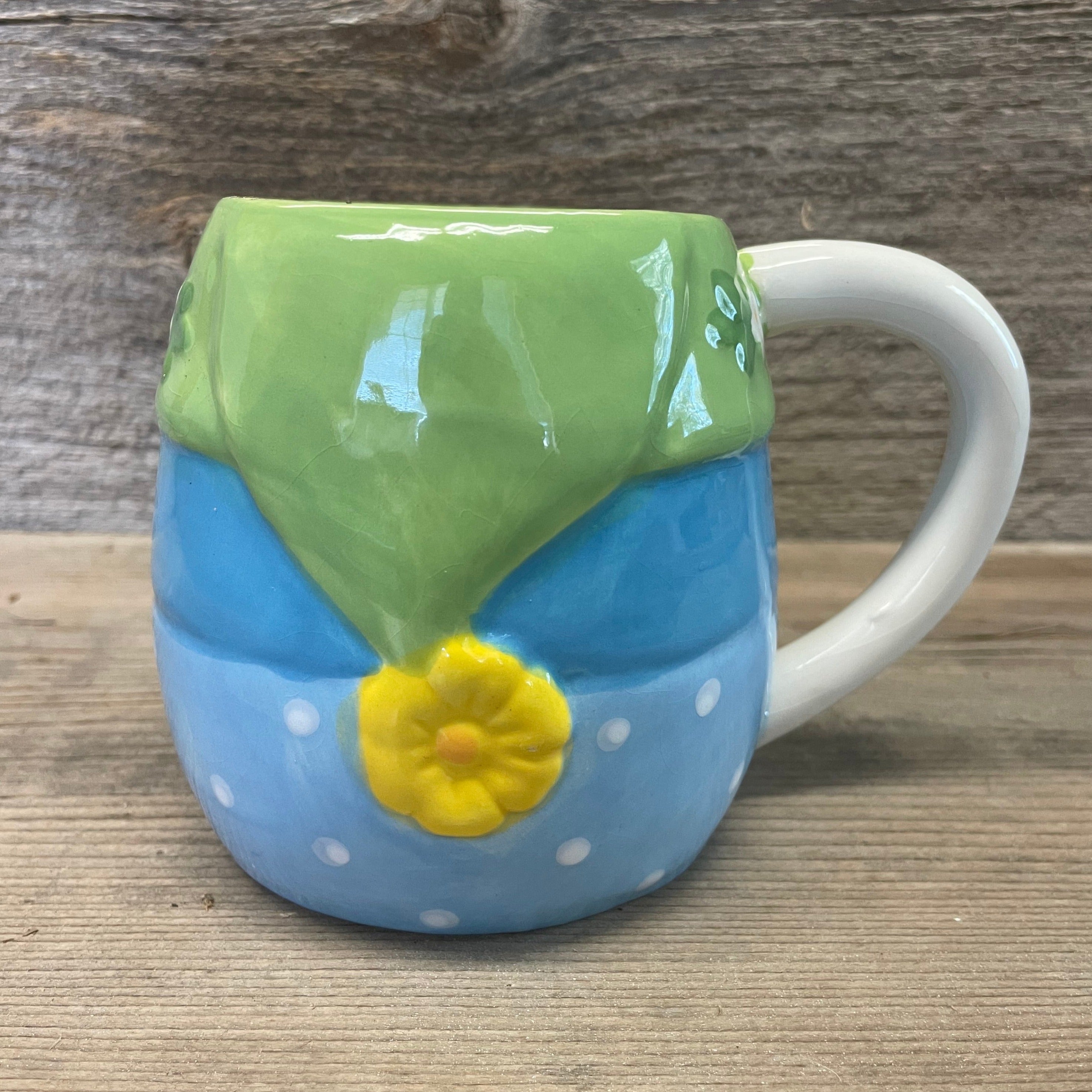 Simply Spring Garden Gnome Molded Mug