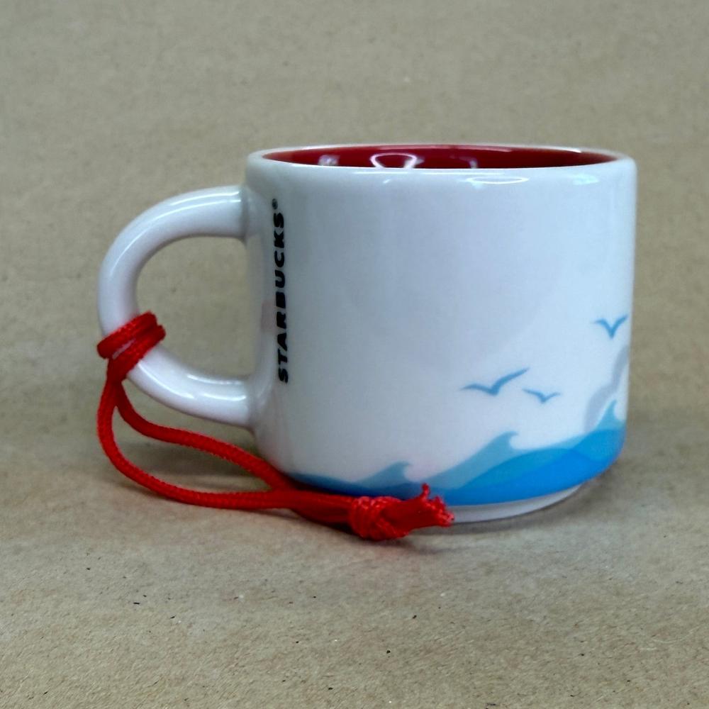 Starbucks You Are Here San Francisco Ornament Mug NIB-2015