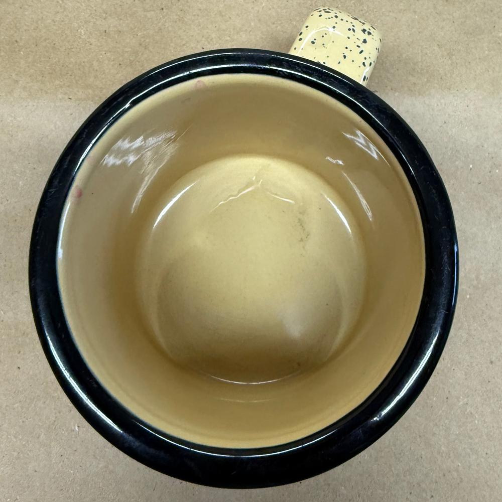 M Ware Statue of Liberty Speckled Heavy Mug