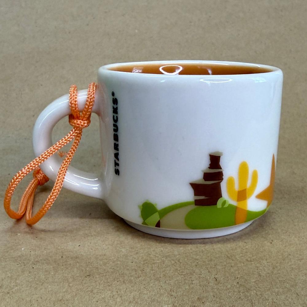 Starbucks You Are Here Texas Ornament Mug NIB-2017