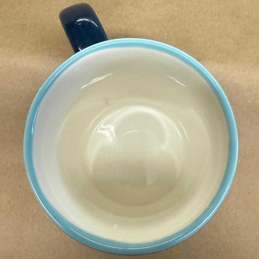 Caribou Coffee Blue Buffalo Plaid Mug-2021