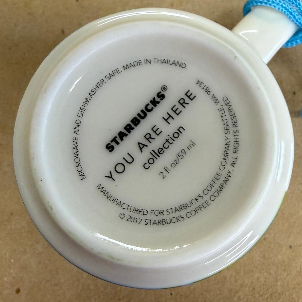 Starbucks You Are Here Seattle Ornament Mug NIB-2017