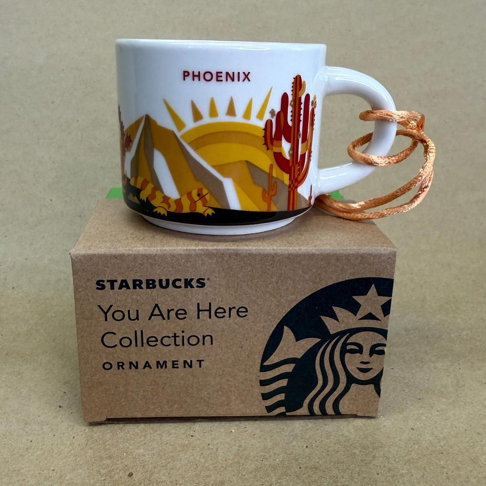 Starbucks You Are Here Phoenix Ornament Mug NIB-2017
