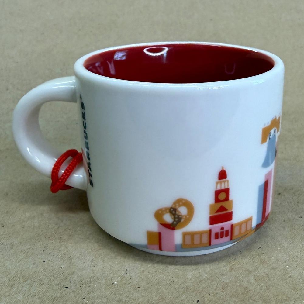 Starbucks You Are Here Philadelphia Ornament Mug NIB-2017