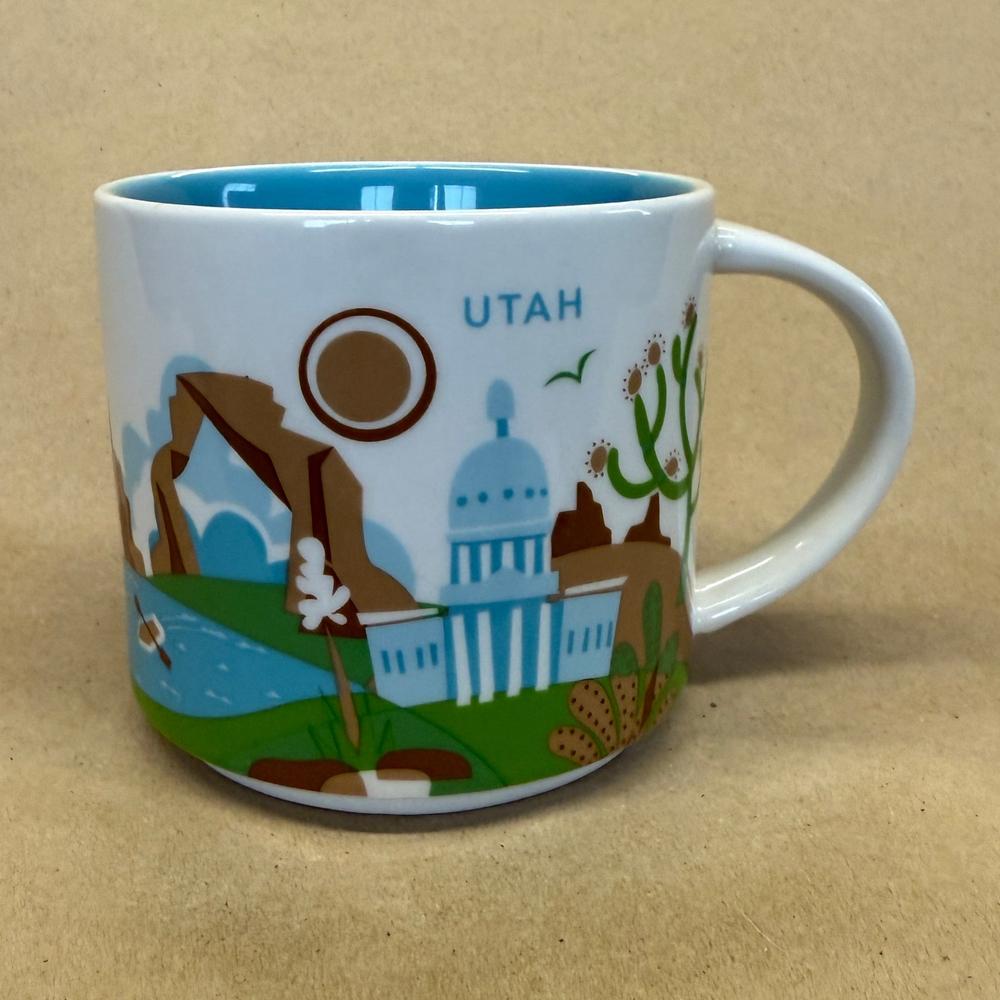 Starbucks You Are Here Series Utah Mug-2014