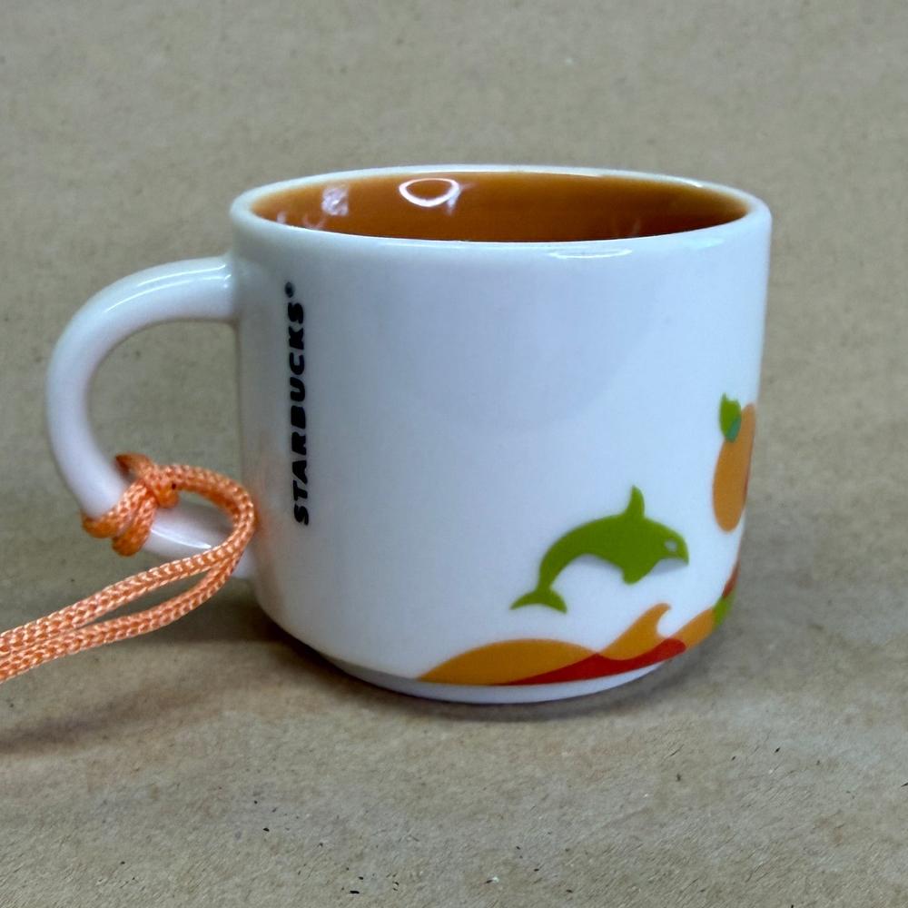 Starbucks You Are Here Orlando Ornament Mug NIB-2017