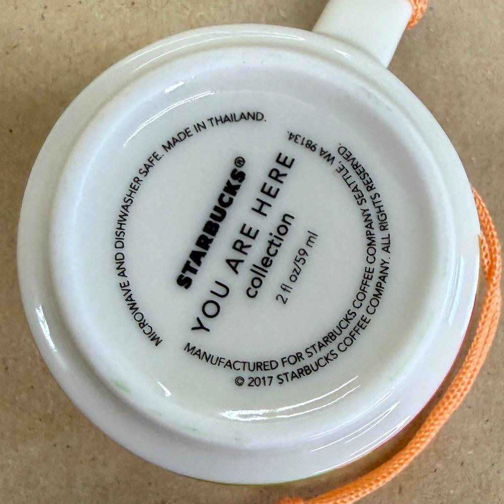 Starbucks You Are Here Orlando Ornament Mug NIB-2017