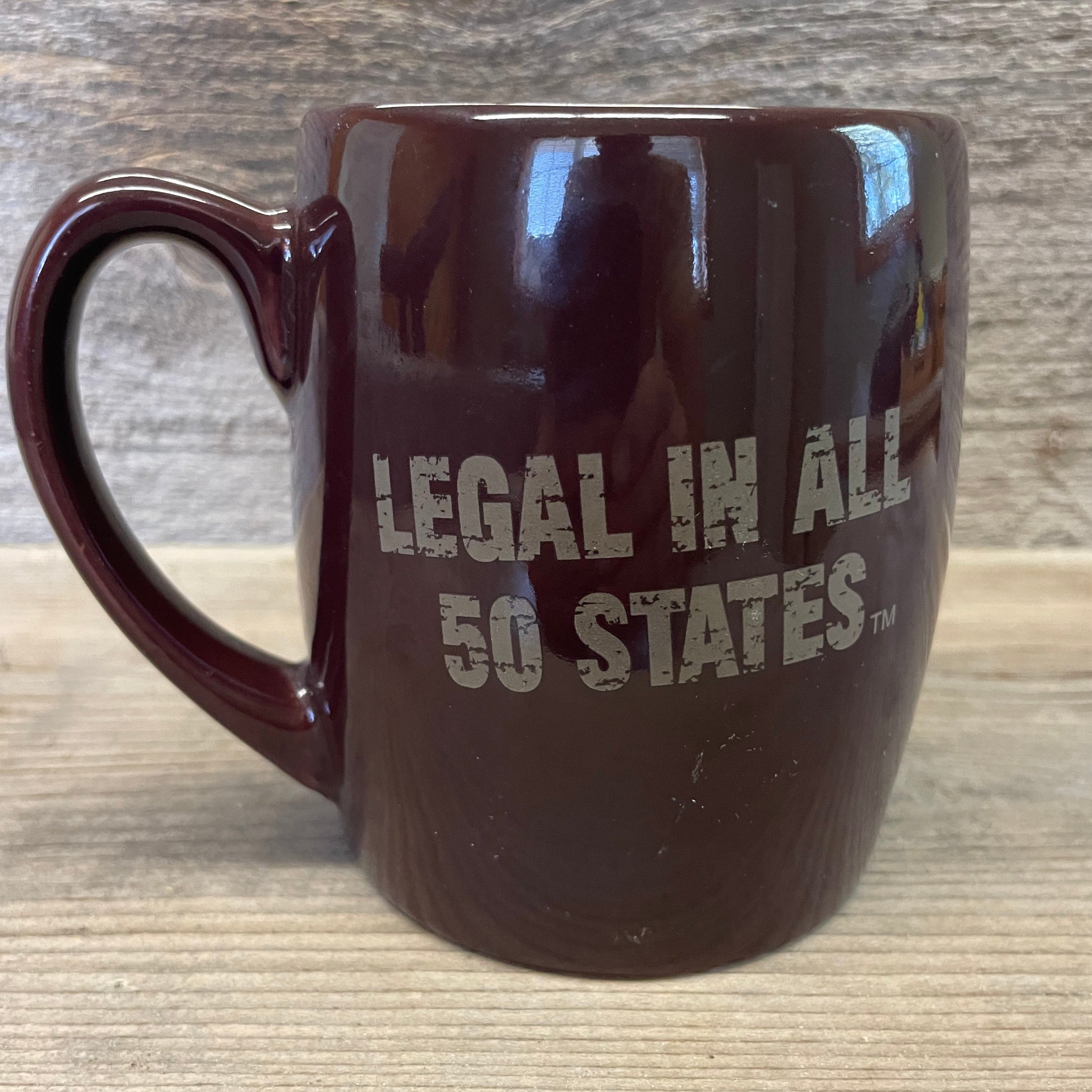 Hersey's Barrel Shaped Legal in All 50 States Mug