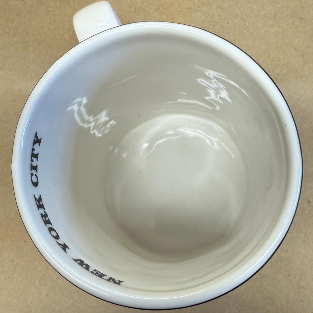 Starbucks New York City Yellow Taxi Relief Mug-2012