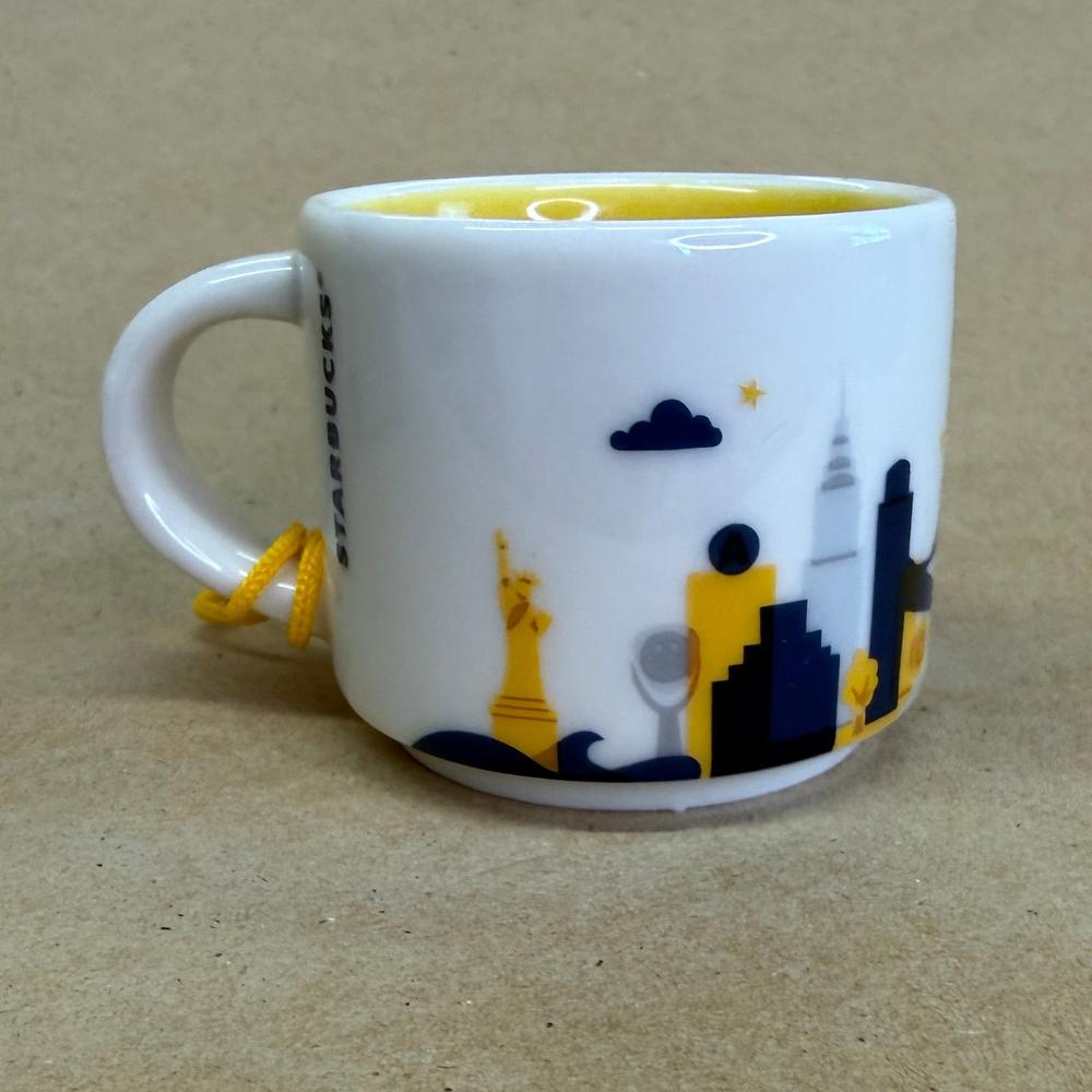Starbucks You Are Here New York Ornament Mug NIB-2017