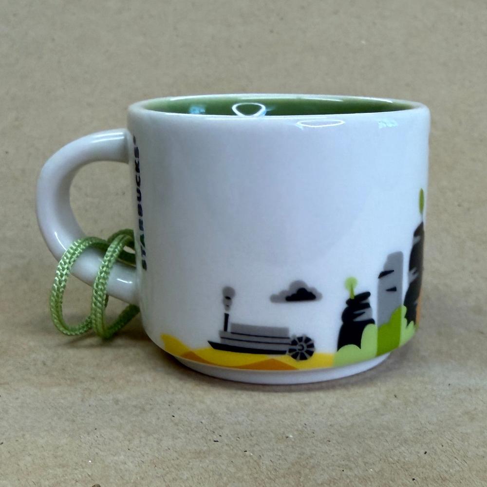 Starbucks You Are Here Illinois Ornament Mug NIB-2017