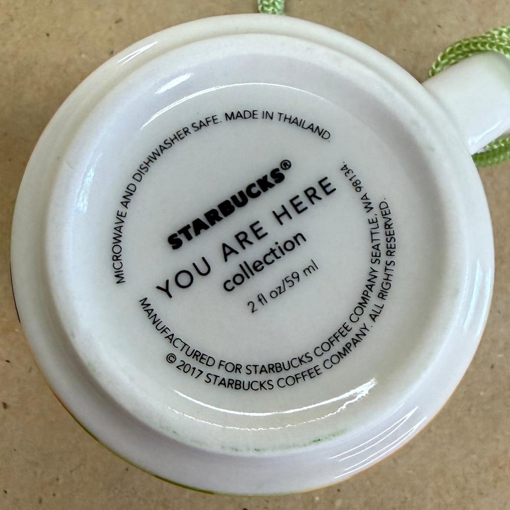 Starbucks You Are Here Illinois Ornament Mug NIB-2017